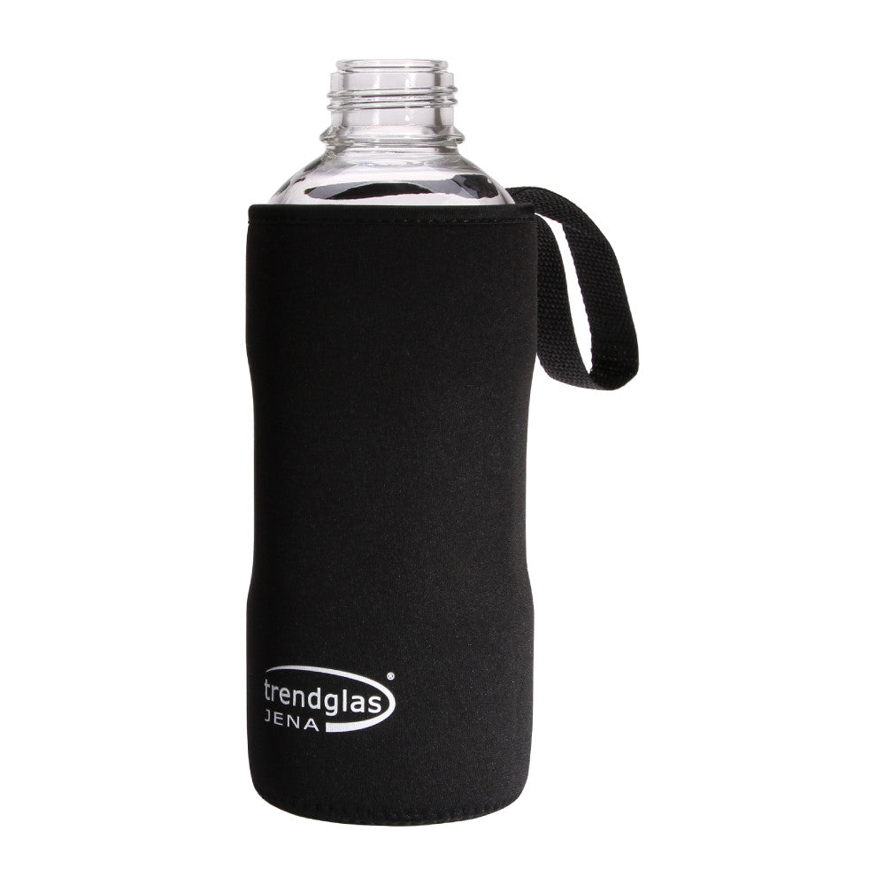 TRENDGLAS JENA Glasflasche (1L) Schutzhüllen (Diverse Farben)
