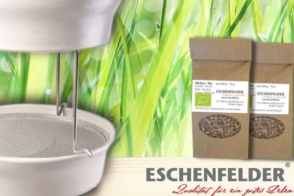 ESCHENFELDER Weizengras-Sieb / WEISS