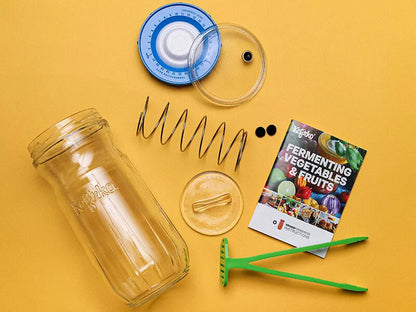 KEFIRKO DIY Glas Veggie (9dl) / GELB