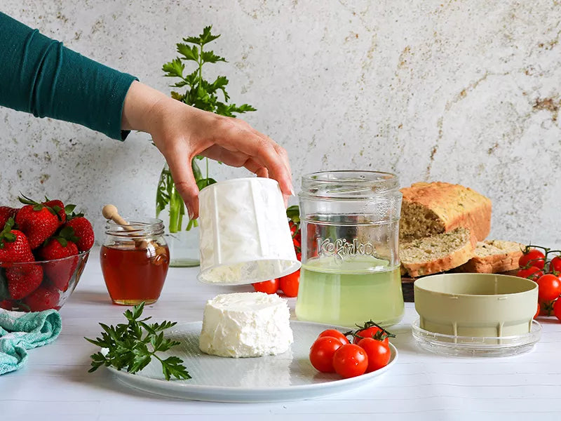 KEFIRKO DIY Cheese Maker + Kefir DUO (2x1,4L) / Diverse Farben