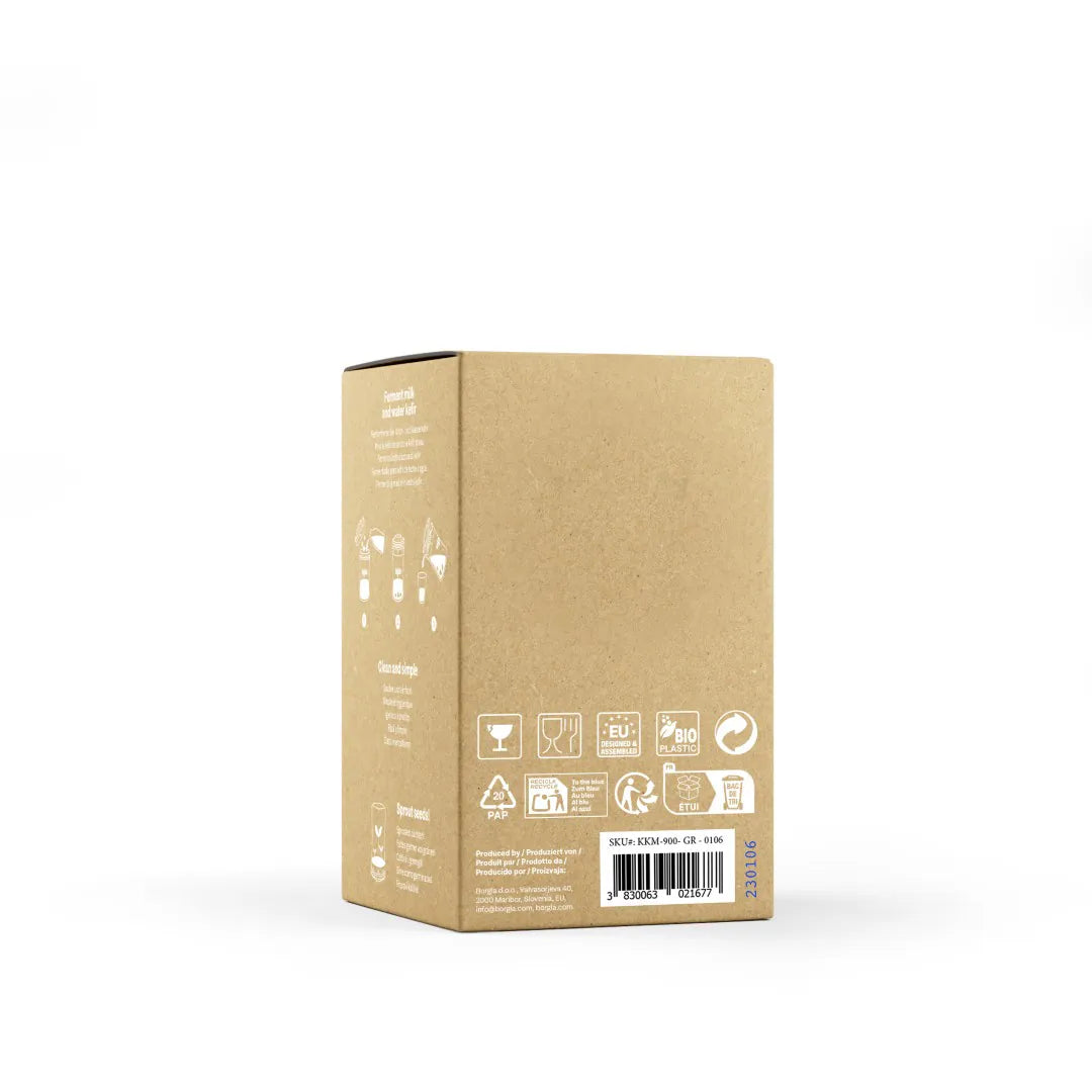 KEFIRKO DIY Glas Veggie (9dl) / GELB