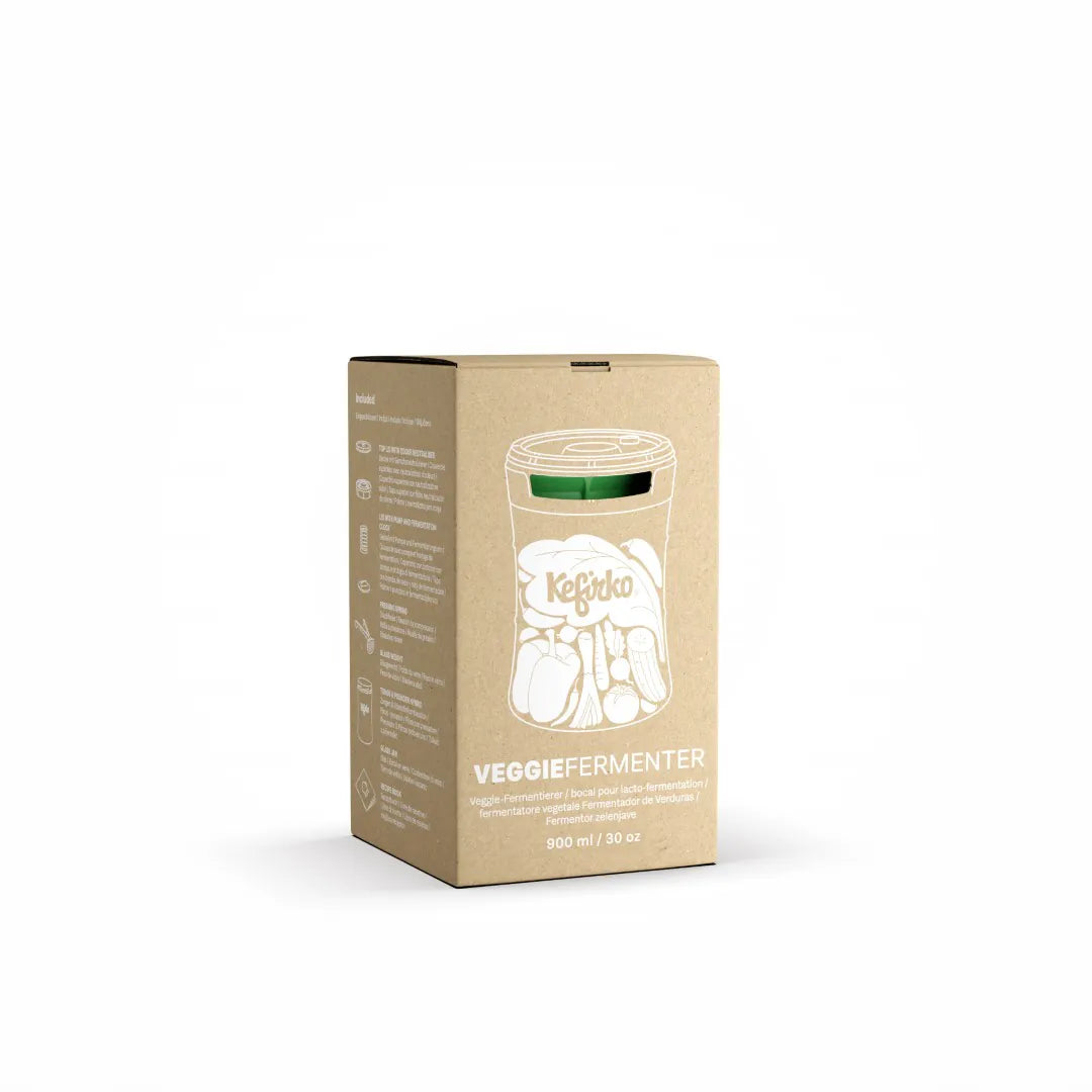 KEFIRKO DIY Glas Veggie (9dl) / GELB
