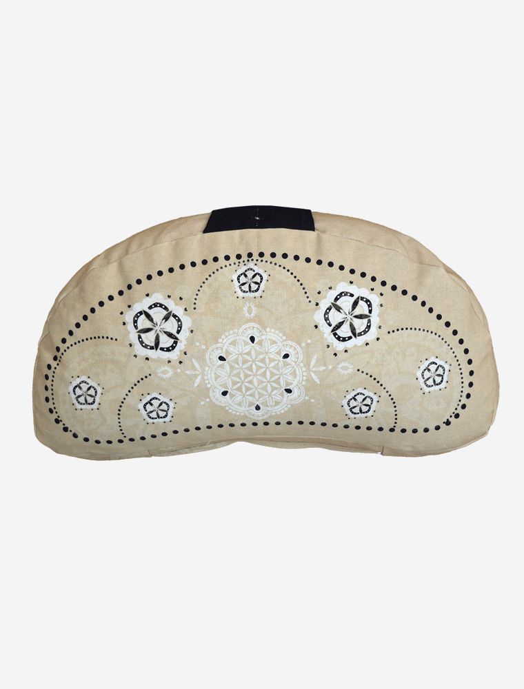 THE SPIRIT OF OM® Meditationskissen Halbmond / Tag & Nacht NEU!