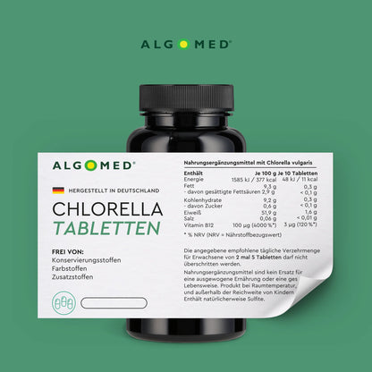 ALGOMED® Chlorella Algen Tabletten (100g/350g)