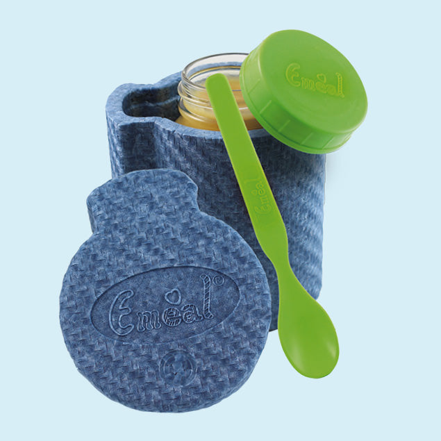 EMEAL® Baby-Meal-Set (Essgeschirr + Babyflasche) / BALLOONS