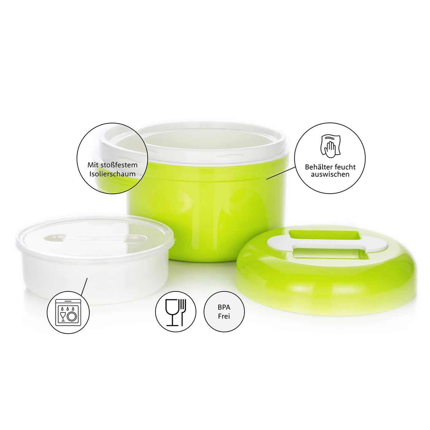 MY.YO Joghurtbereiter ohne Strom (LIMETTE)
