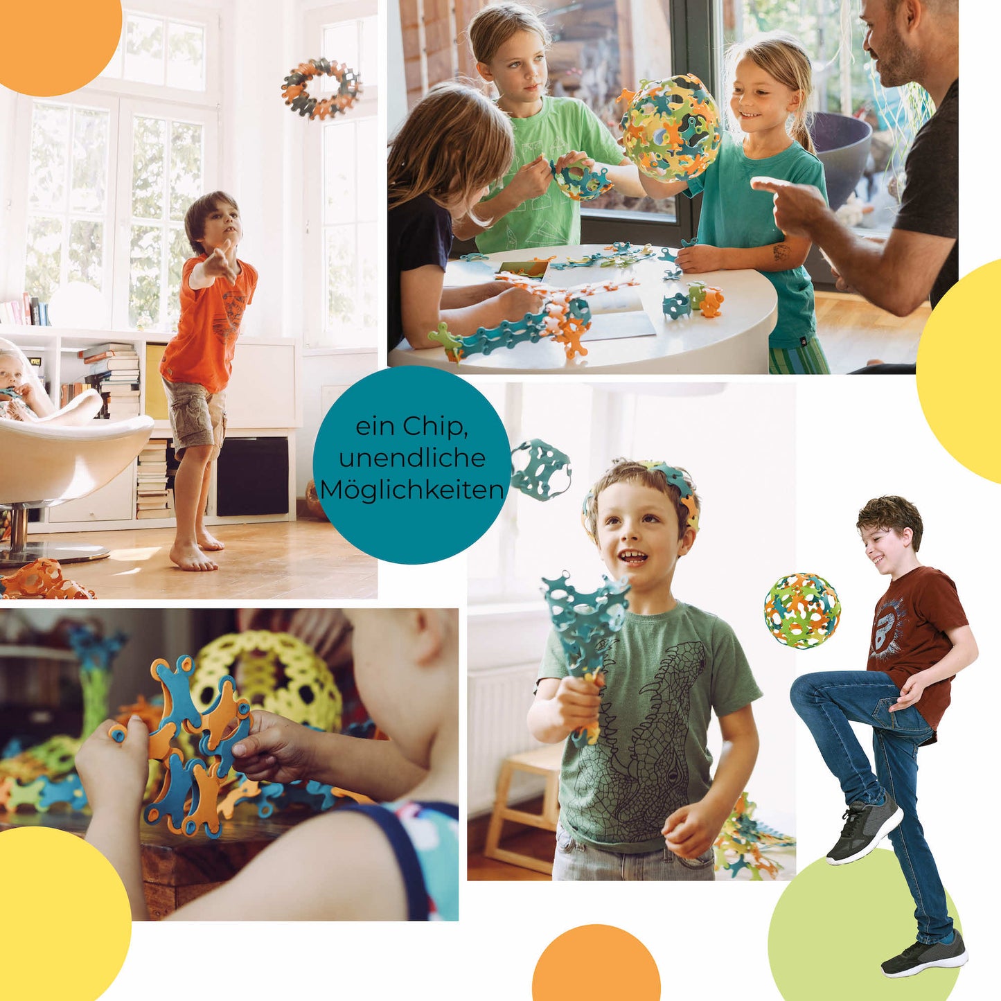 TICTOYS - BINABO Konstruktionsspiel (240 Stk)