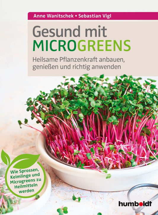 BUCH "Gesund mit Mikrogreens" (Anne Wanitschek / Sebastian Vigl)