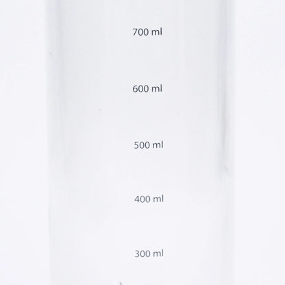 CARRY Glasflasche (1L) / HYDRATION (mit Volumenmarkierung)