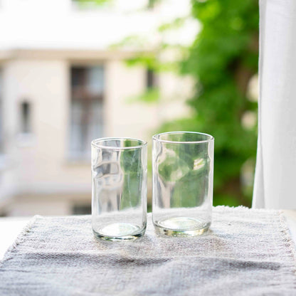 CARRY Upcycling Glasses / 2er Set (3dl/4dl)