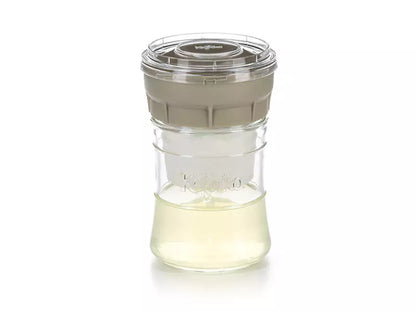 KEFIRKO DIY Cheese Maker + Kefir Set / WEISS-TAUPE