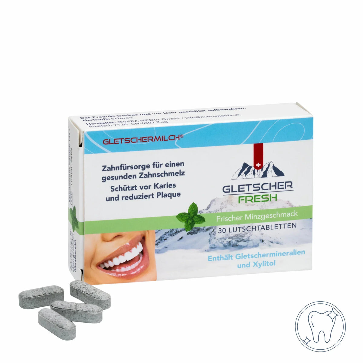 GLETSCHERMILCH® Gletscher FRESH Lutschtabletten (30Stk)