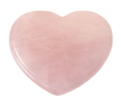 GUA SHA Herz Rosenquarz (Massagestein)