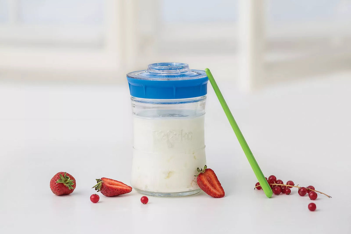 KEFIRKO DIY Milchkefir-Glas (9dl) / BLAU