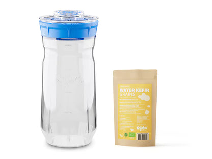 KEFIRKO DIY Wasserkefir-Sets 1400ml (inkl. Japankristalle) / Diverse Farben