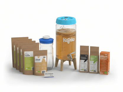 KEFIRKO DIY Kombucha Fermenter COMPLETE KIT (Diverse Farben)
