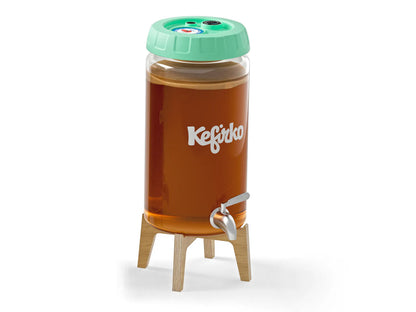 KEFIRKO DIY Kombucha Fermenter-Set (4L) / Diverse Farben