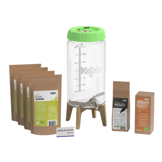 KEFIRKO DIY Kombucha Fermenter KIT II / MINT