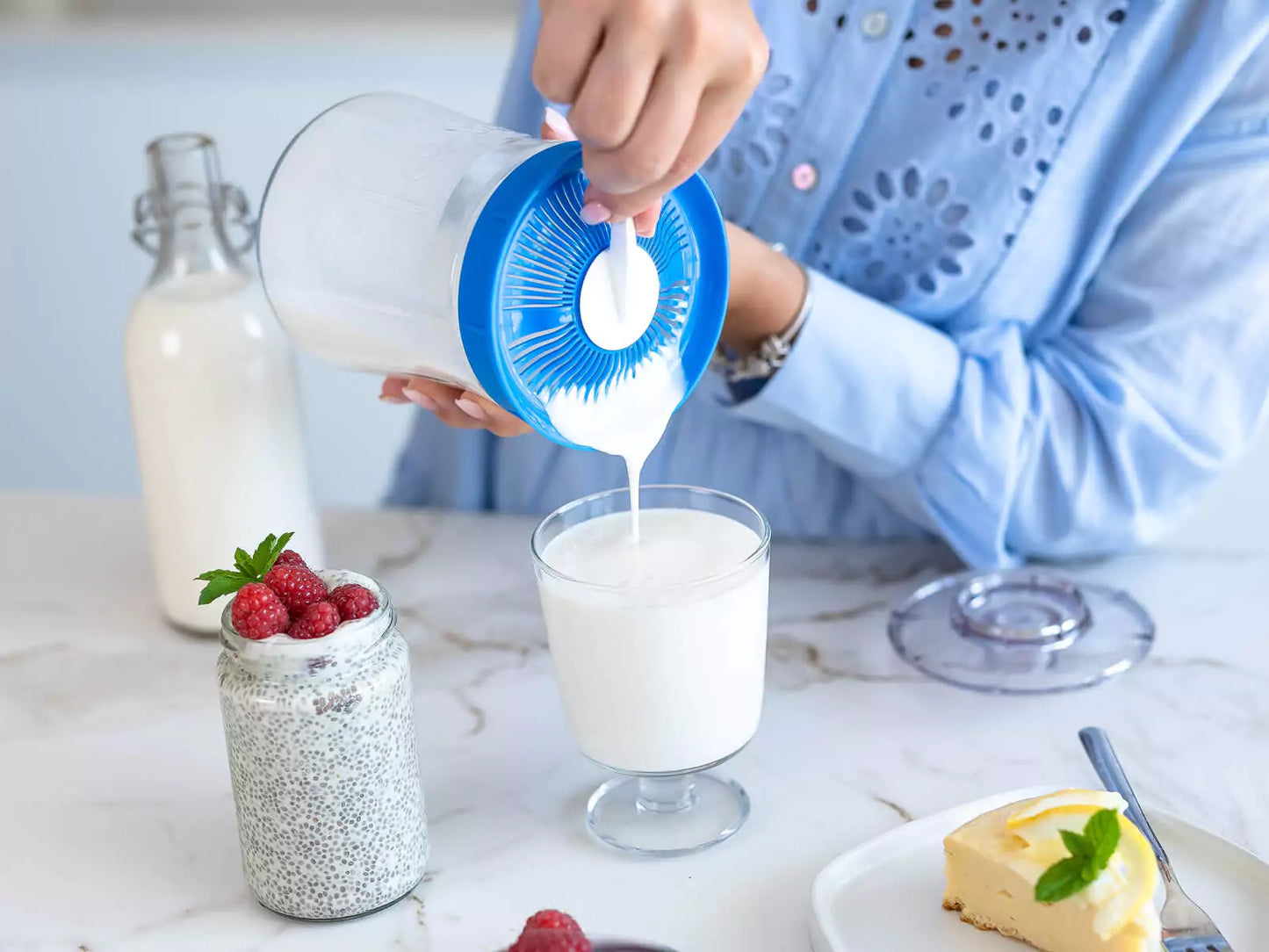 KEFIRKO DIY Milchkefir-Set (9dl) / WEISS