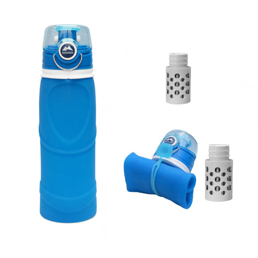 MAUNAWAI® Outdoor Filterflaschen-Set (inkl. Ersatzkartusche)