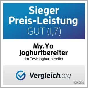 MY.YO Joghurtbereiter ohne Strom (LIMETTE)