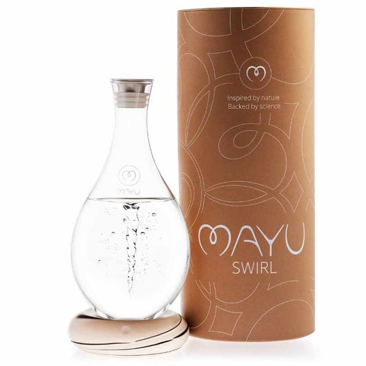 MAYU® SWIRL Wirbelkaraffe (1,5l) / EARTH