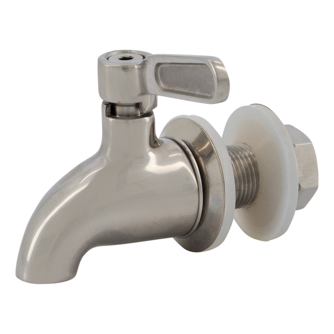 MINNICO® Dispenser Porzellan-Ei (5l) / Edelstahlhahn (Kupfer/Silber)