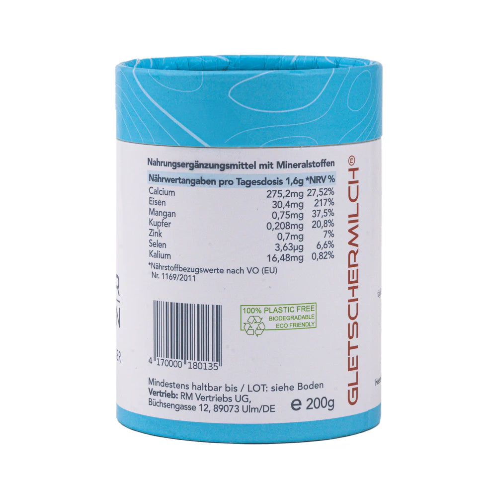 GLETSCHERMILCH® Gletschermineralien (200g)