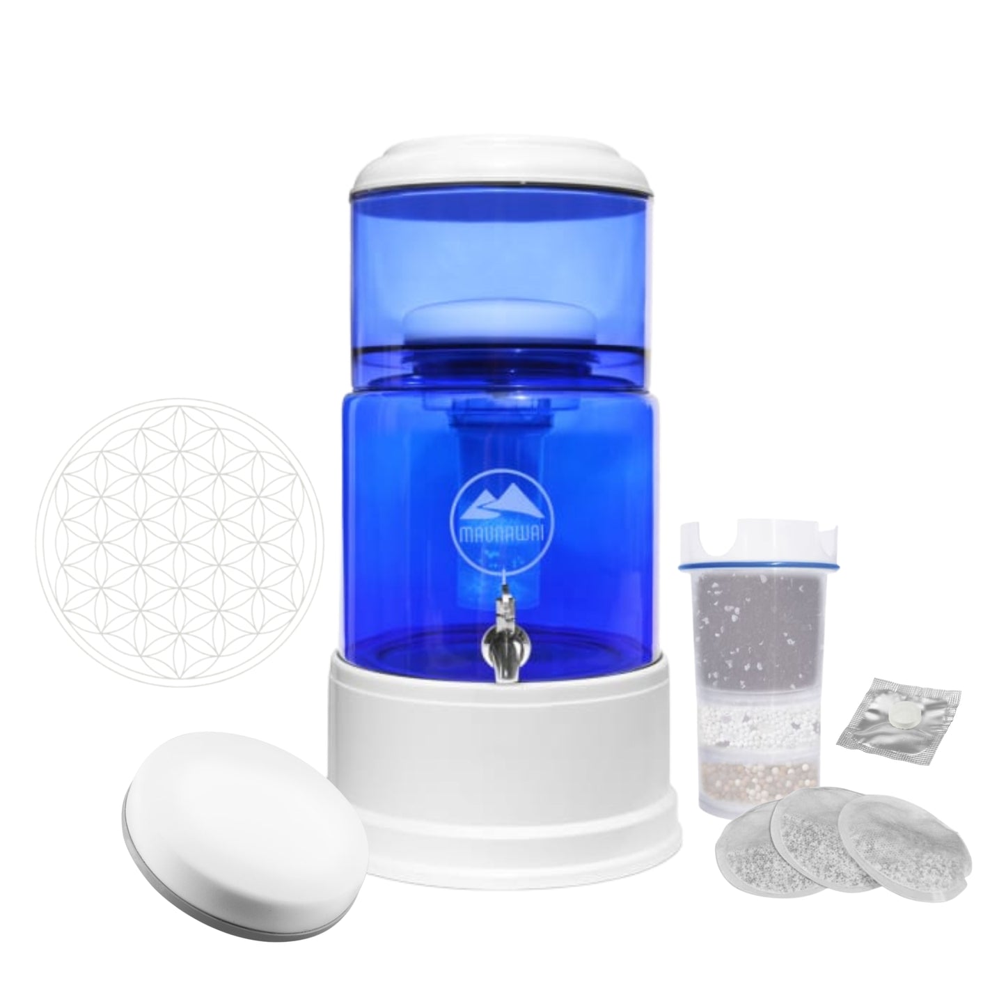 MAUNAWAI PI®PRIME Quelle K8 SHW (sehr hartes Wasser)