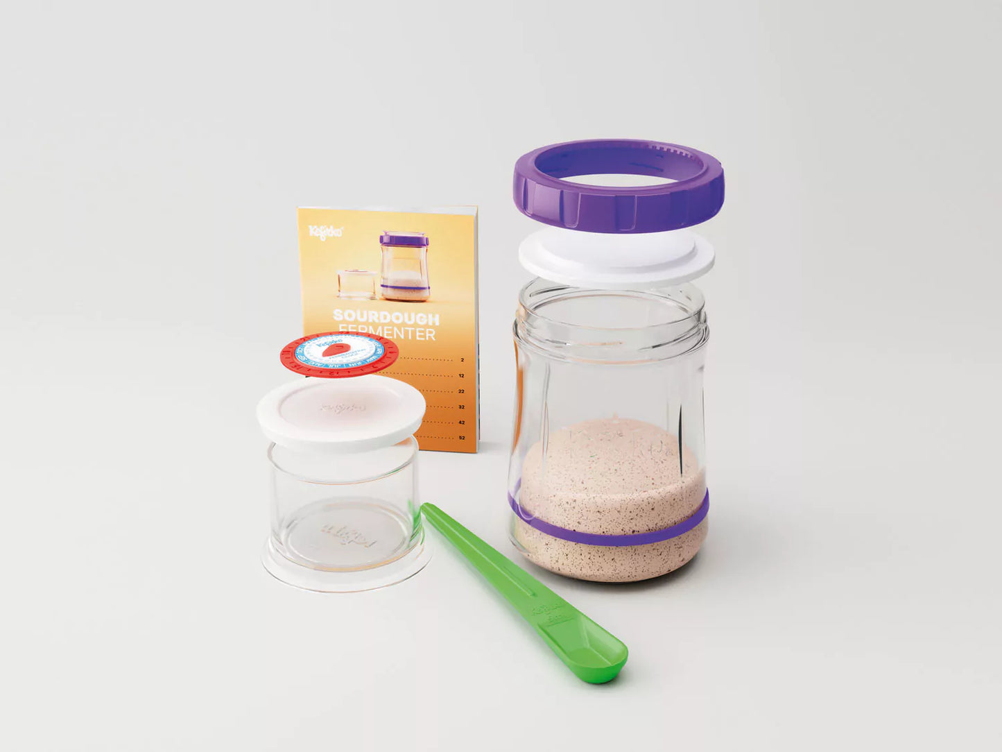 KEFIRKO DIY Sauerteig Fermentierer (9dl) / Diverse Farben