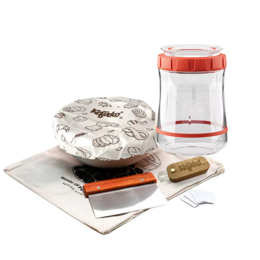 KEFIRKO DIY Sauerteig Fermenter COMPLETE KIT (Diverse Farben)