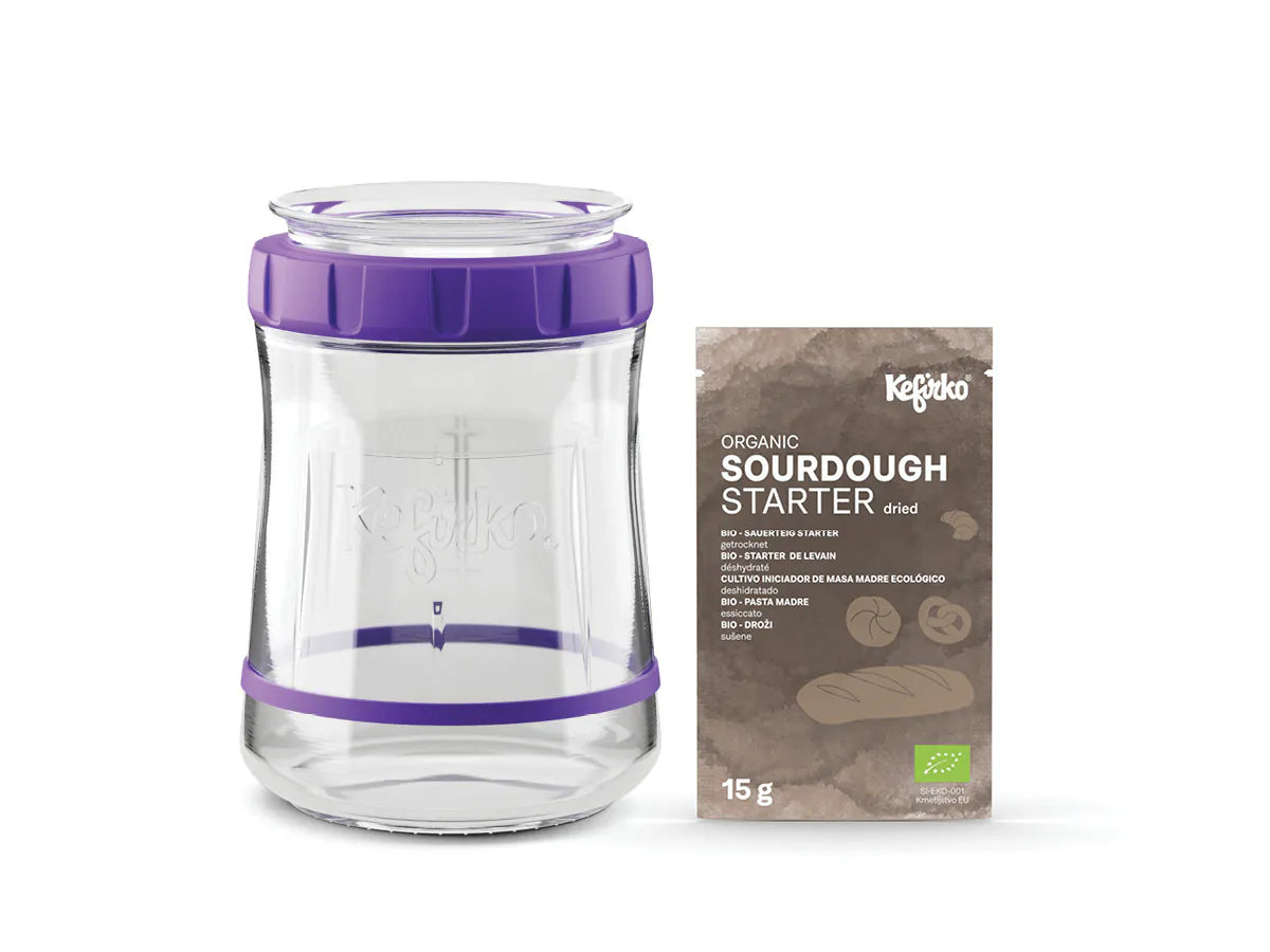 KEFIRKO DIY Sauerteig Starter-Kit I (inkl. Bio-Starterkultur) / Diverse Farben