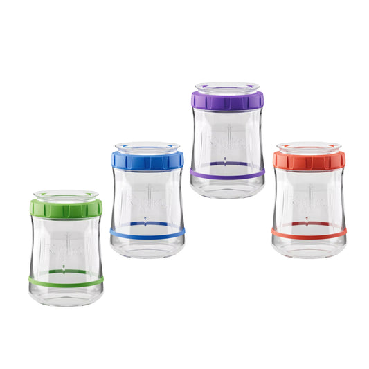 KEFIRKO DIY Sauerteig Fermenterglas 9dl (Diverse Farben)