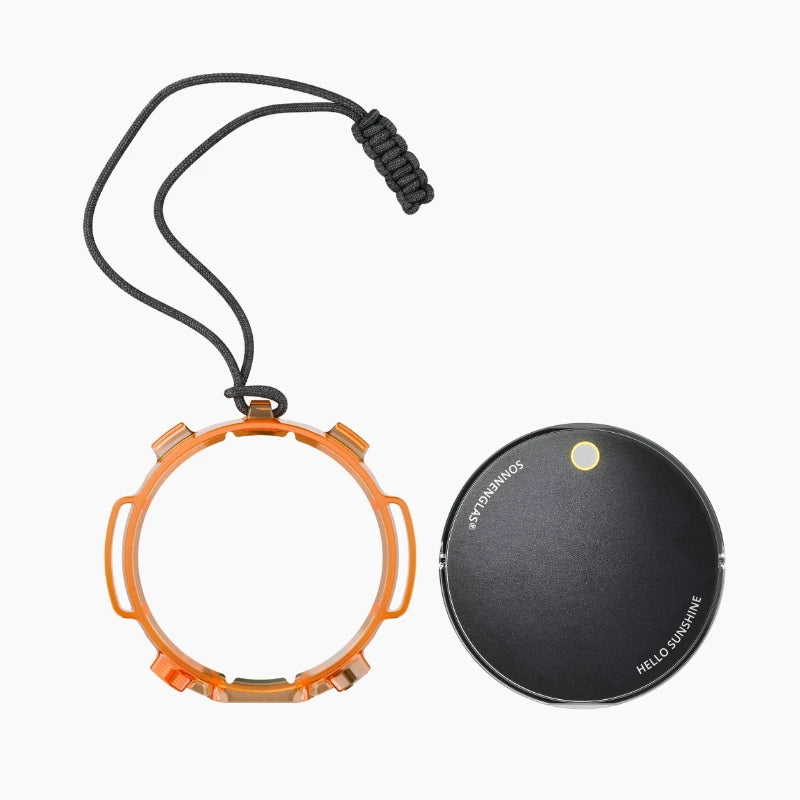 SONNENGLAS® Adventure Mount + SOMO Solarmodul (Mini/Classic) / ORANGE