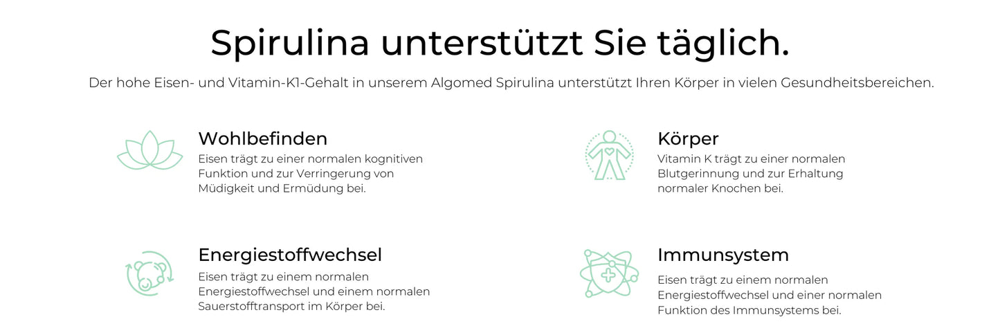 ALGOMED® Spirulina Tabletten (175g)