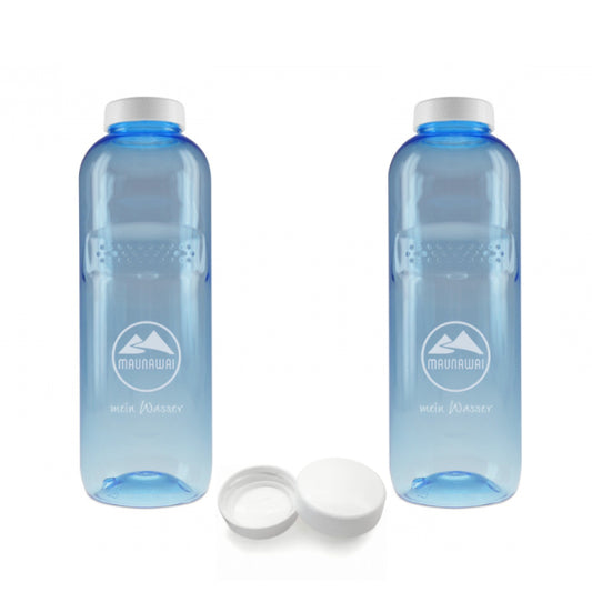 MAUNAWAI Tritanflaschen-Set DUO (2x1L/Zubehör)