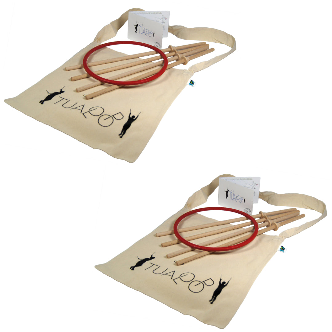 TICTOYS - TUALOOP Outdoor-Wurfspiel (2er Set)