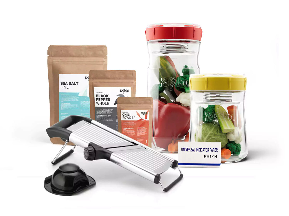KEFIRKO DIY Veggie Fermenter COMPLETE KIT