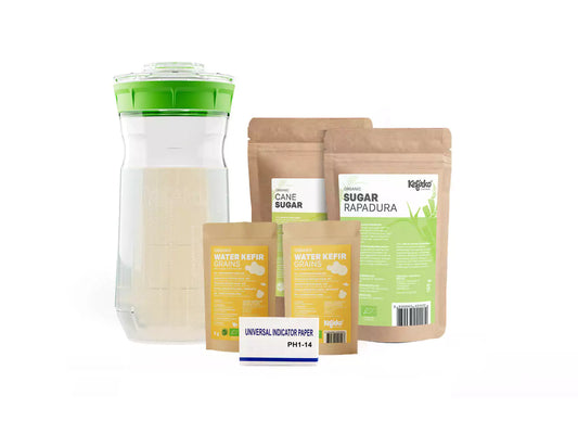 KEFIRKO DIY Wasserkefir STARTER-KIT 2 (Diverse Farben)