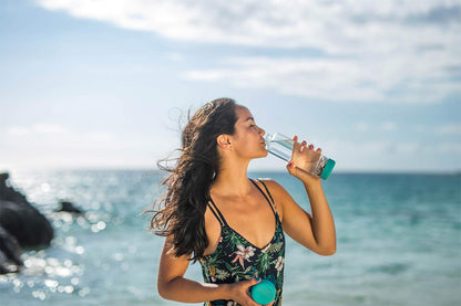 VITA JUWEL inu! Trinkflasche 5dl / OCEAN (Bergkristall)