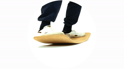 TICTOYS - das.BRETT Balance Board (lackiert) Indoor & Outdoor