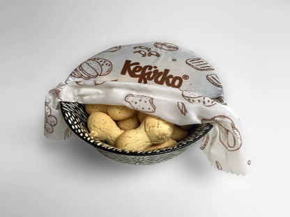 KEFIRKO Wachstücher (vegan) / 3er Set