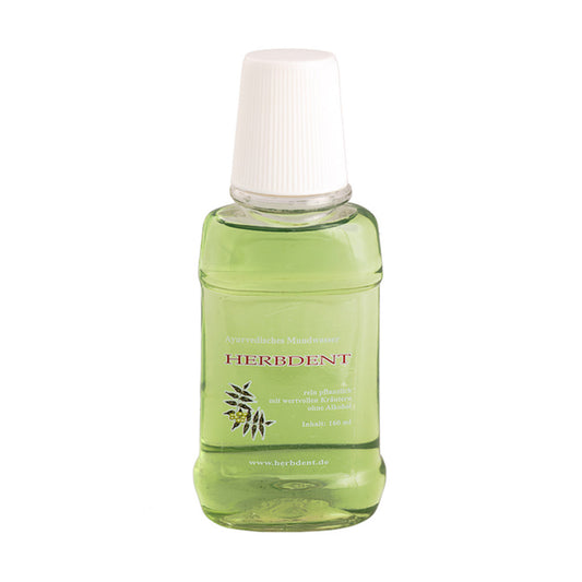 HERBDENT Ayurvedisches Mundwasser (160ml) / ohne Alkohol