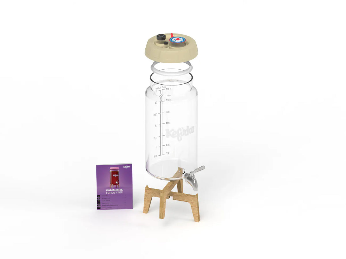 KEFIRKO DIY Kombucha Fermenter STARTER-KIT / SAND