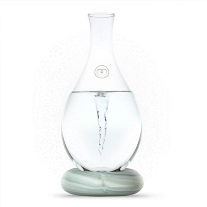 MAYU® SWIRL Wirbelkaraffe (1,5l) / STONE