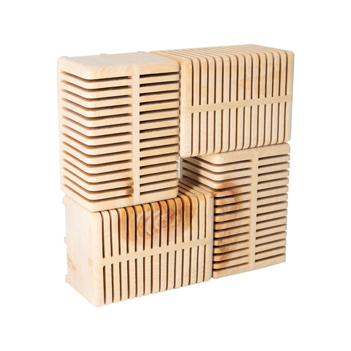 ZIRBENLÜFTER® Ersatz-Lamellenblöcke 4er (CUBE)